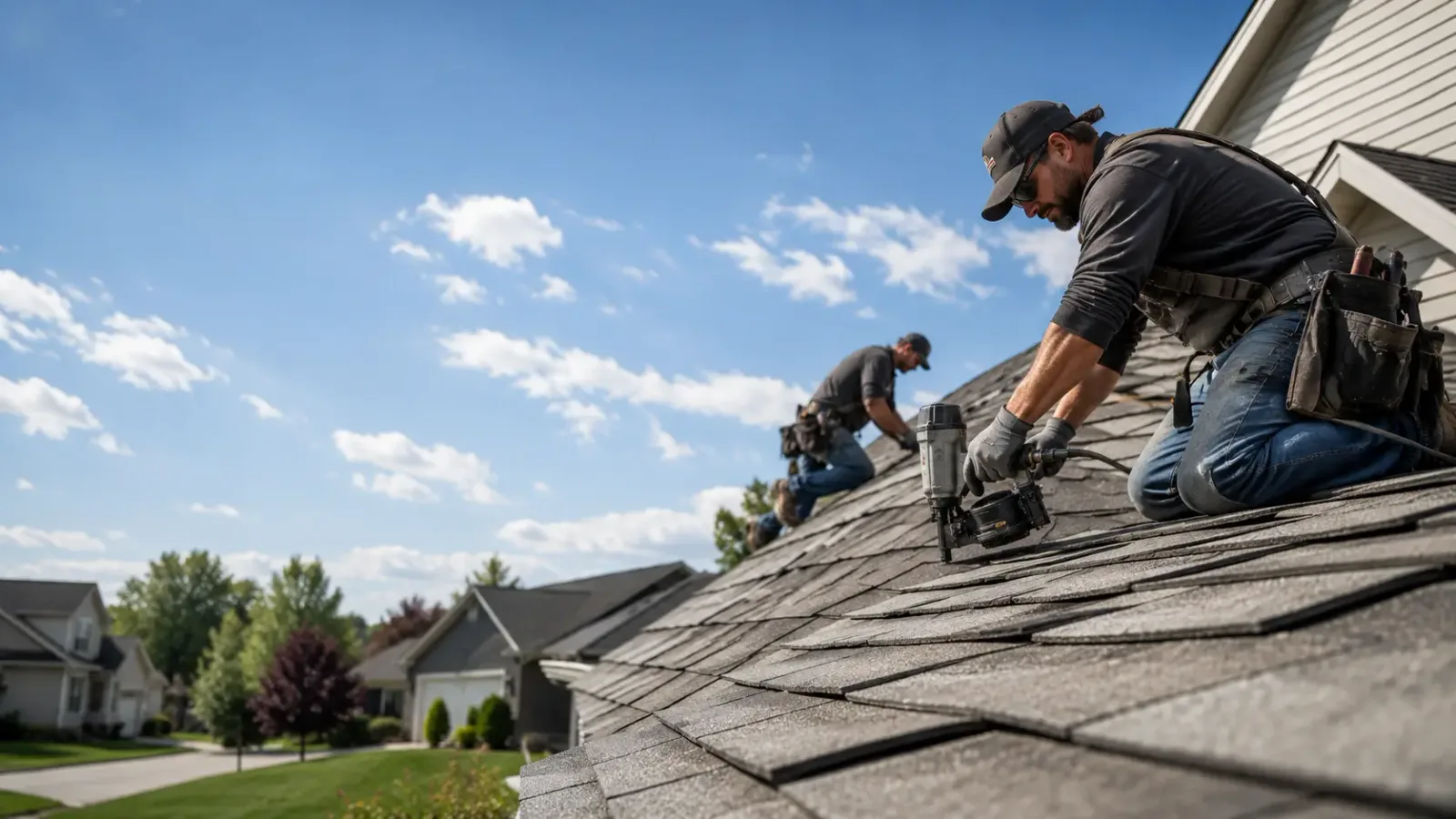Storm Damage Roof Repair in Hoffman Estates, IL near me